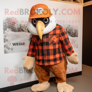 Rust Bald Eagle mascotte...