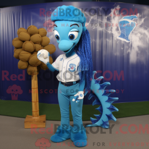 Maskotkostymefigura Blue...