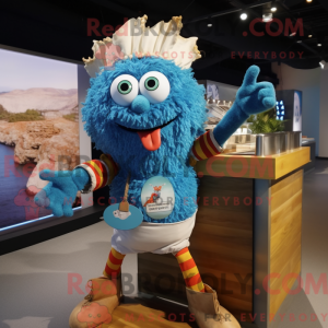 Costume mascotte de Paella...