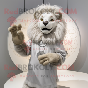 Silver Lion mascotte...