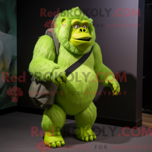 Limegrønn...