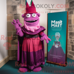 Postava maskota Magenta...