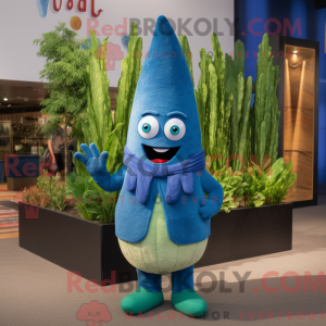 Maskottchenkostüm Blauer...