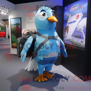 Maskotka Sky Blue Pigeon...