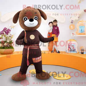 Brown Apricot mascot...
