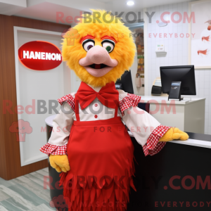 Disfraz de mascota de pollo...