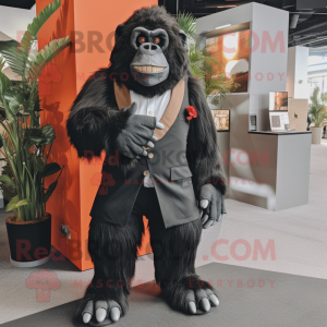 Rust Gorilla maskot kostume...