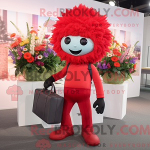 Red Bouquet Of Flowers...