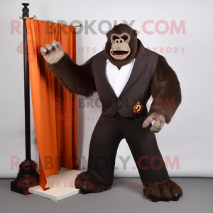 Rust Gorilla maskot kostume...