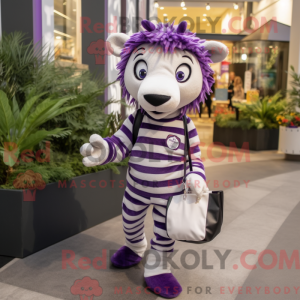 Máscara Lavendel Zebra com...