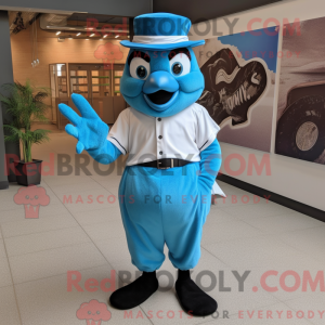 Personaggio mascotte Cyan...