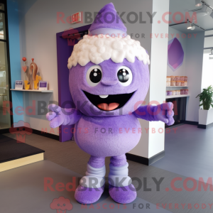 Lavendel Cupcake mascotte...