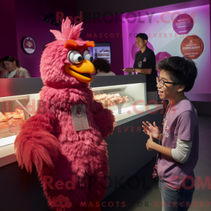 Figura de máscara de frango...