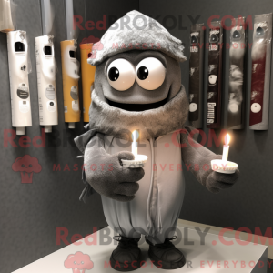 Gray Scented Candle mascot...