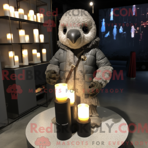 Gray Scented Candle mascot...
