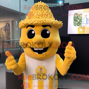 Geel Pop Corn...