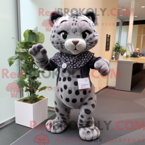 Mascotte de Jaguar grise...