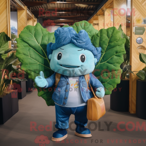 Blue Cabbage Leaf...