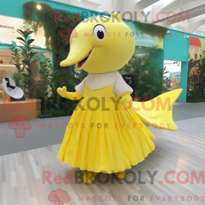Disfraz de mascota ballena...