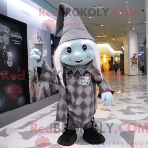 Maskotdraktfigura Silver...