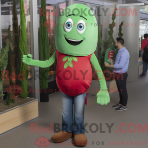 Maskottchenkostüm Rote...
