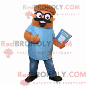 Rust Falafel mascot costume...