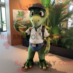 Olive Dimorphodon mascot...
