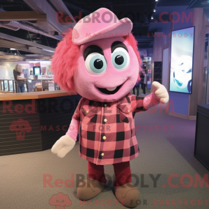 Pink Cod maskot kostume...
