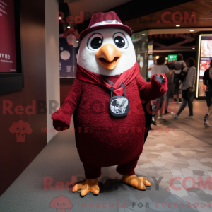 Disfraz de mascota pingüino...