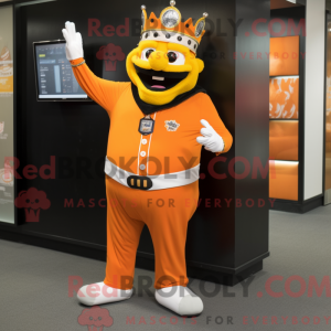 Disfraz de mascota Orange...