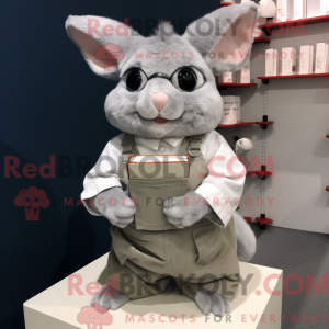 Gray Chinchilla mascot...