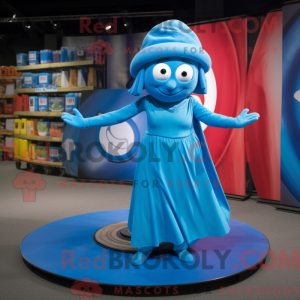 Postava maskota Blue Plate...