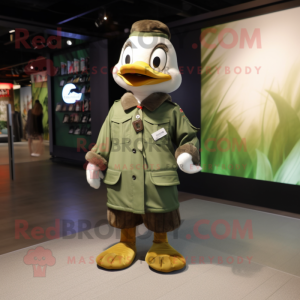 Olive Goose mascotte...