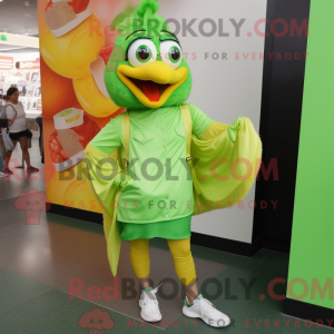 Disfraz de mascota de pollo...