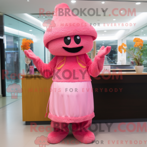 Pink Fried Rice mascot...