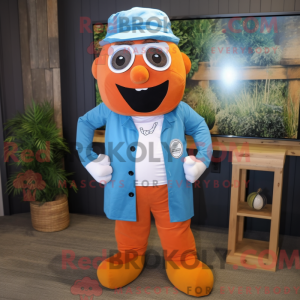 Orange Doctor mascot...