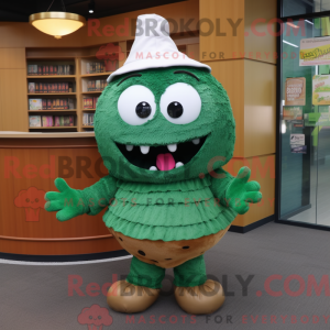 Forest Green Cupcake maskot...