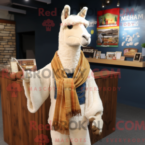 Disfraz de mascota Llama...