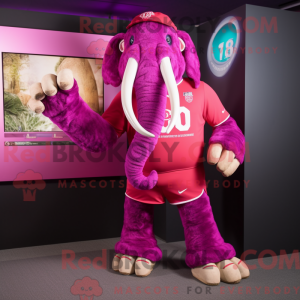 Magenta Mammoth máscara de...