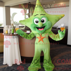 Olive Starfish mascot...