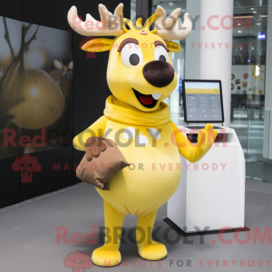 Personaggio mascotte renna...