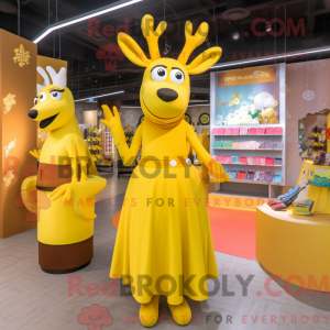 Personaggio mascotte renna...