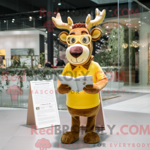 Costume mascotte de renne...