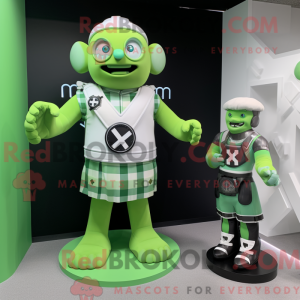 Figura de máscara de cruz...