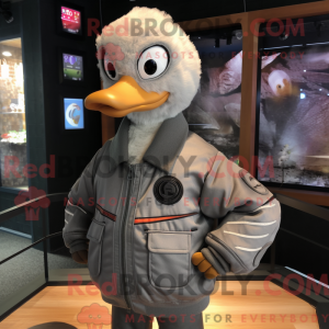 Maskottchenkostüm Gray...