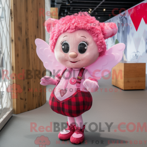 Maskottchenkostüm Rosa Amor...