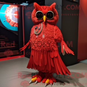 Costume mascotte de hibou...