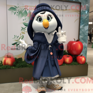 Navy Apple maskot kostume...