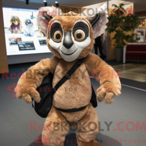 Disfraz de mascota Lemur...