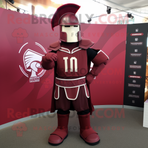 Maroon Spartan Soldier...